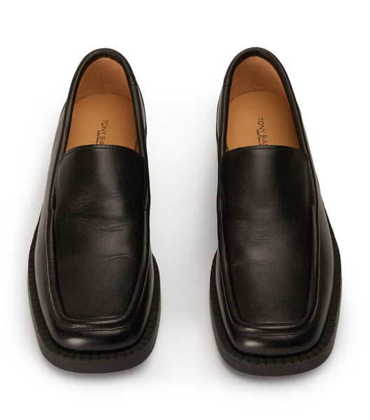 Black Tony Bianco Teddy Black Como 4cm Loafers | TILWZ53473