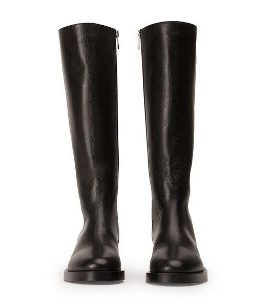 Black Tony Bianco Torres Black Como 4cm Mid Calf Boots | ILICD79947