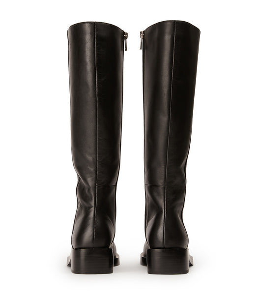 Black Tony Bianco Torres Black Como 4cm Mid Calf Boots | ILICD79947