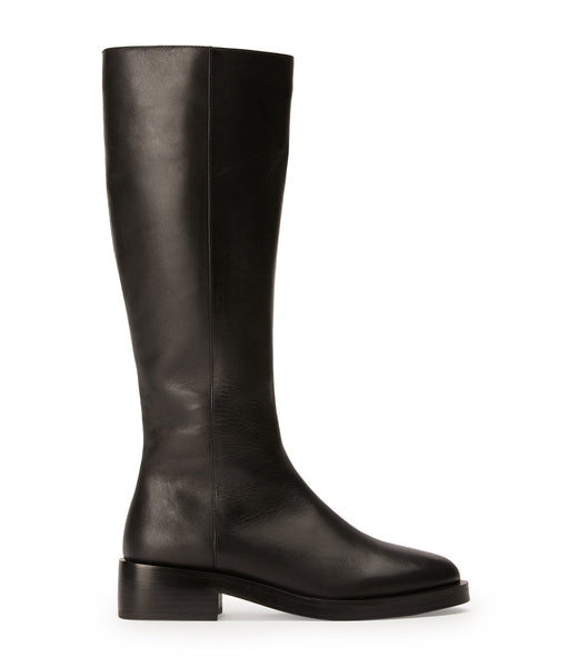 Black Tony Bianco Torres Black Como 4cm Mid Calf Boots | ILICD79947