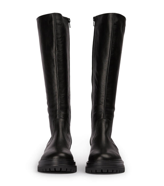 Black Tony Bianco Wanda Black Venice 4.5cm Mid Calf Boots | MILHR76806