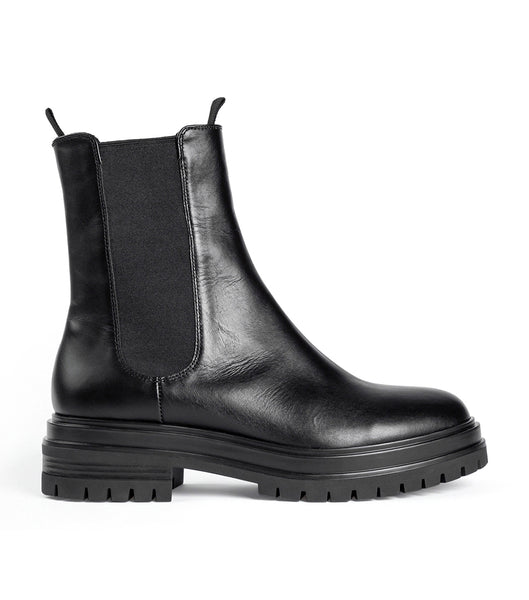 Black Tony Bianco Wolfe Black Como 4.5cm Combat Boots | ILDFL48593