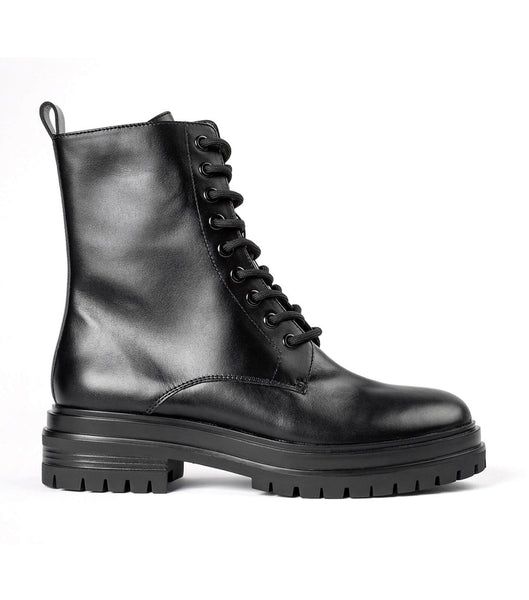 Black Tony Bianco Wya Black Como 4.5cm Combat Boots | DILKV94034