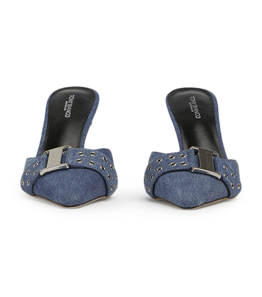 Blue Tony Bianco Samma Vintage Denim 8cm Event Heels | BILSD28016