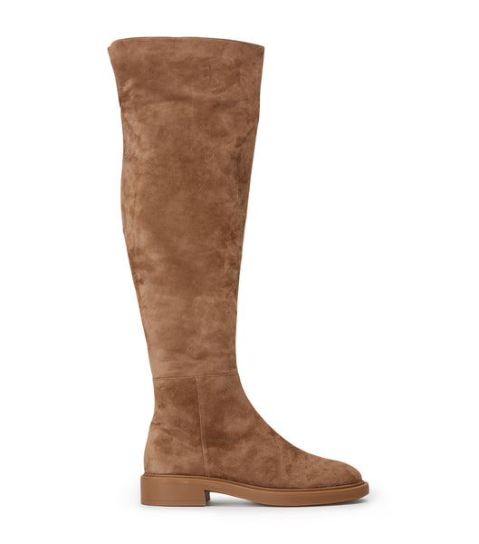 Brown Tony Bianco Chasey Saddle Suede 4.5cm Knee High Boots | ILJZR47118