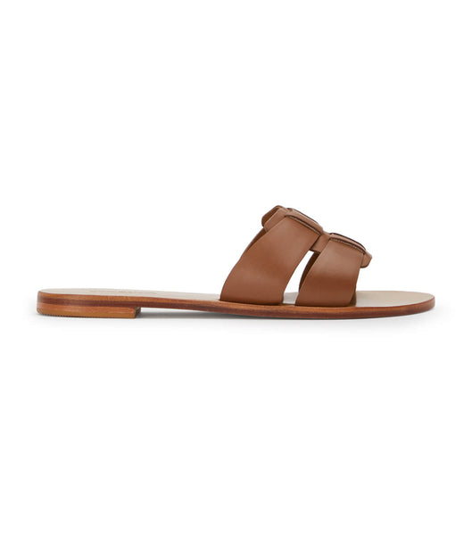 Brown Tony Bianco Force Tan 1cm Sandals | PILQX20916