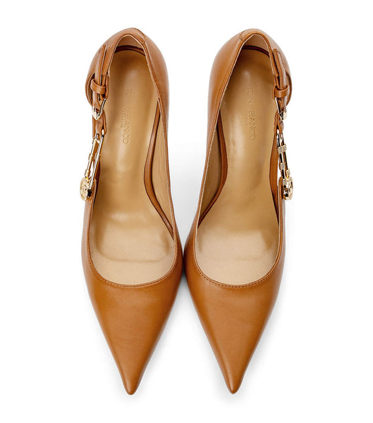 Brown Tony Bianco Glow Tan Como 11cm Event Heels | UILTG80156