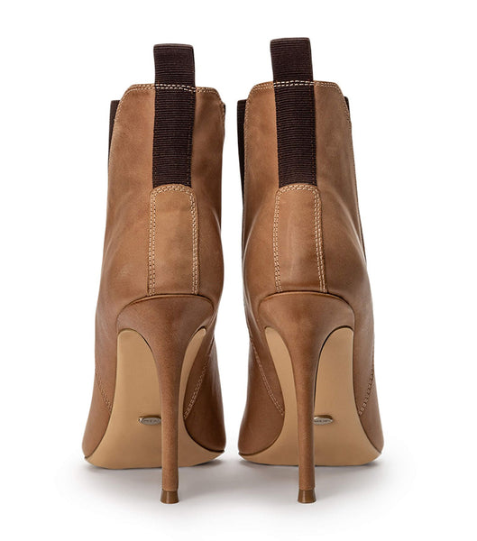 Brown Tony Bianco Laken Caramel Diesel 10.3cm Stiletto Boots | LILTR88831