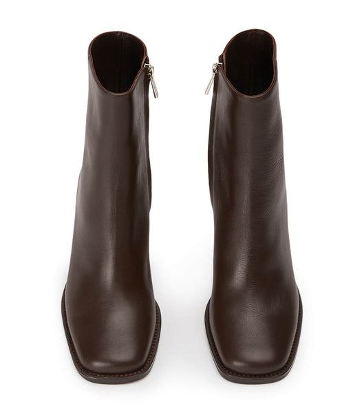 Chocolate Tony Bianco Astoria Choc Como 8.5cm Heeled Boots | FILHY97655