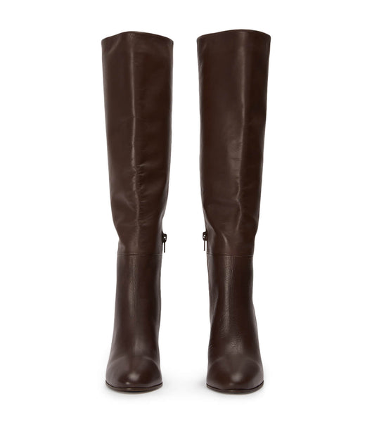 Chocolate Tony Bianco Boss Choc Como 9.5cm Mid Calf Boots | TILWZ93672