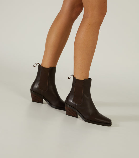 Chocolate Tony Bianco King Choc Como 6cm Ankle Boots | XILGW52919