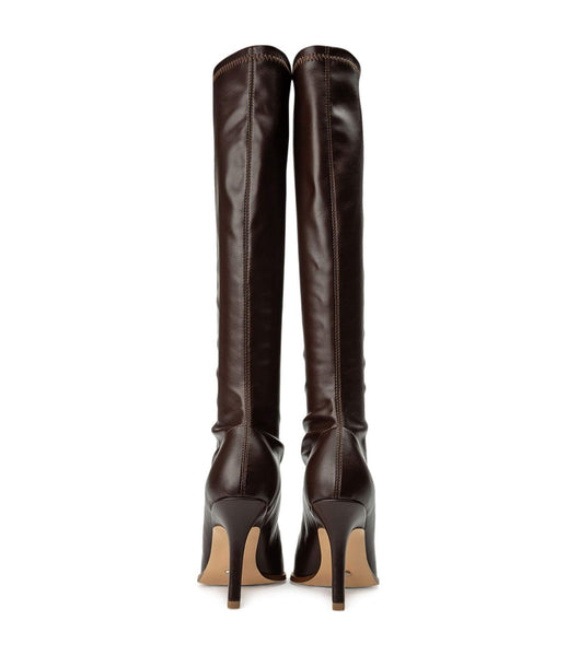 Chocolate Tony Bianco Knight Choc Venezia 9.5cm Stiletto Boots | BILSD33213