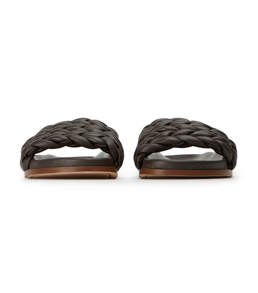 Chocolate Tony Bianco Layton Chocolate Nappa Sandals | FILHY51169