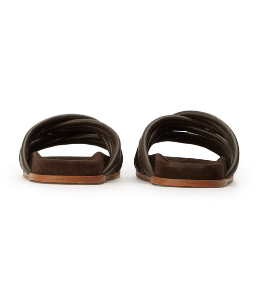 Chocolate Tony Bianco Loki Chocolate Nappa Sandals | FILUI91899