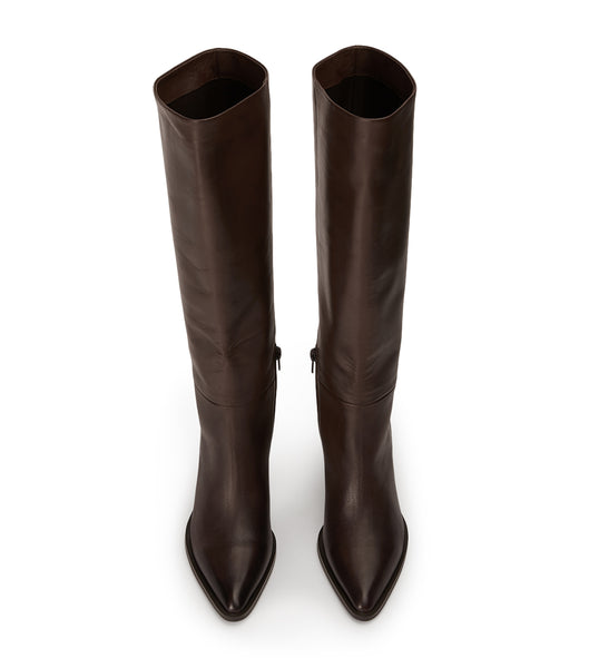 Chocolate Tony Bianco Peppe Choc Como 7.5cm Mid Calf Boots | TILWZ61839