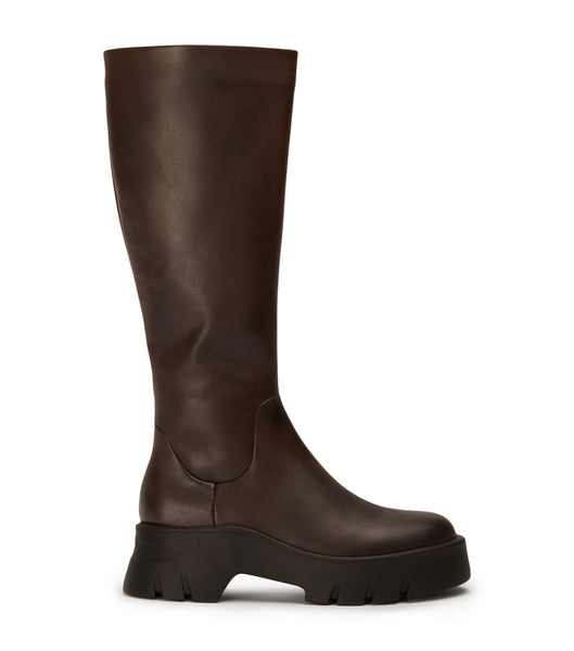 Chocolate Tony Bianco Rage Choc Como 5.5cm Combat Boots | TILPQ48050