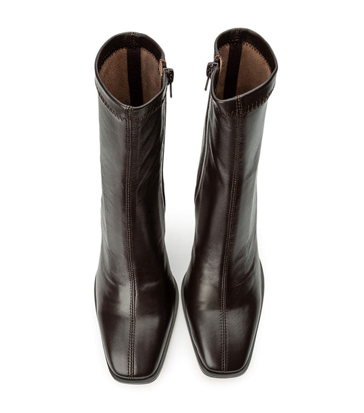 Chocolate Tony Bianco Rover Chocolate Nappa 8.5cm Ankle Boots | AILWC97176