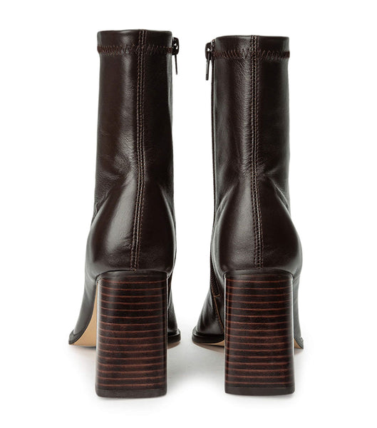 Chocolate Tony Bianco Rover Chocolate Nappa 8.5cm Heeled Boots | ILXMI68111