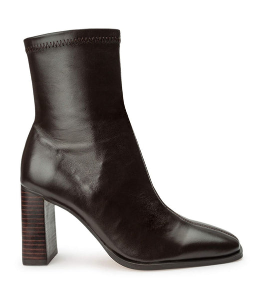 Chocolate Tony Bianco Rover Chocolate Nappa 8.5cm Heeled Boots | ILXMI68111