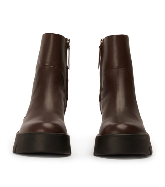 Chocolate Tony Bianco Rumble Choc Como 5.5cm Combat Boots | TILWZ89525