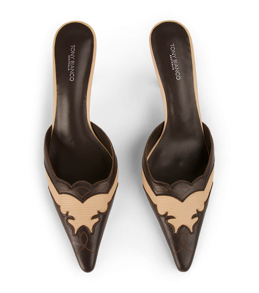 Chocolate Tony Bianco Shuga Beech/Chocolate 8cm Event Heels | EILHC76836