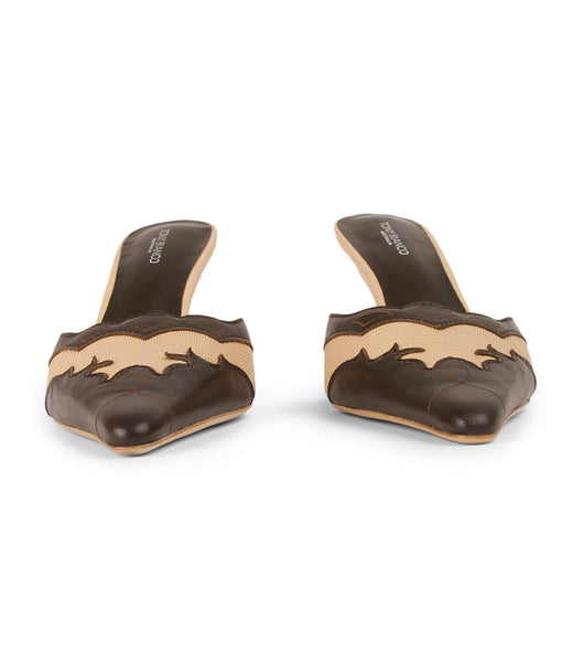 Chocolate Tony Bianco Shuga Beech/Chocolate 8cm Event Heels | EILHC76836