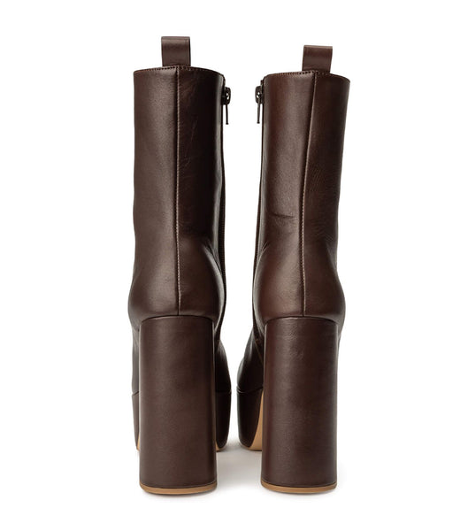 Chocolate Tony Bianco Tyra Choc Como 12cm Platform Boots | ILJBT52854