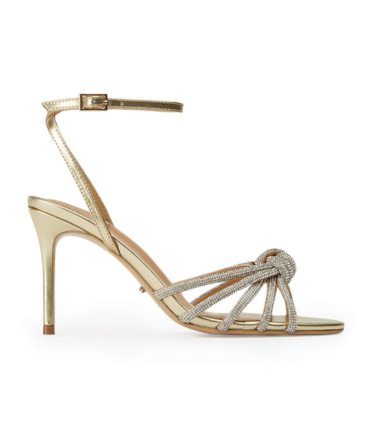 Gold / Metal Tony Bianco Helena Gold Nappa Metallic 8.5cm Stiletto Heels | MILHR86936