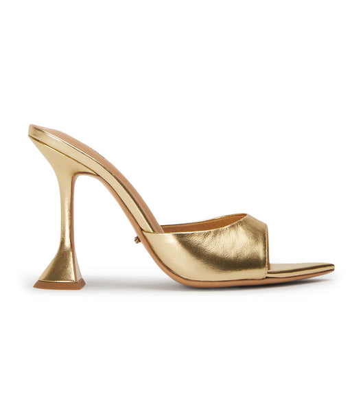 Gold / Metal Tony Bianco Marcel Gold Nappa Metallic 10.5cm Bridal Heels | PILER71523