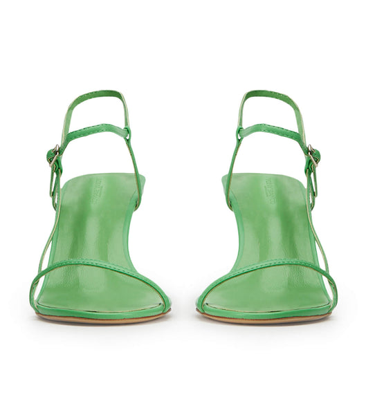 Green Tony Bianco Caprice Acid Green 7cm Event Heels | ILEAH14984