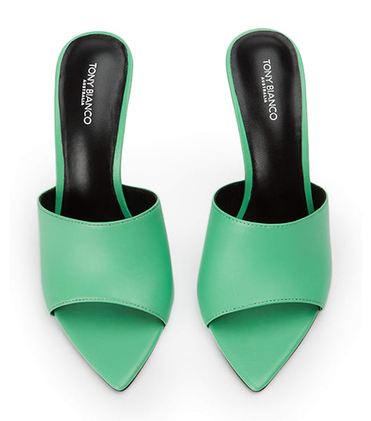 Green Tony Bianco Mylo Acid Green 10.5cm Stiletto Heels | ILEGJ99428