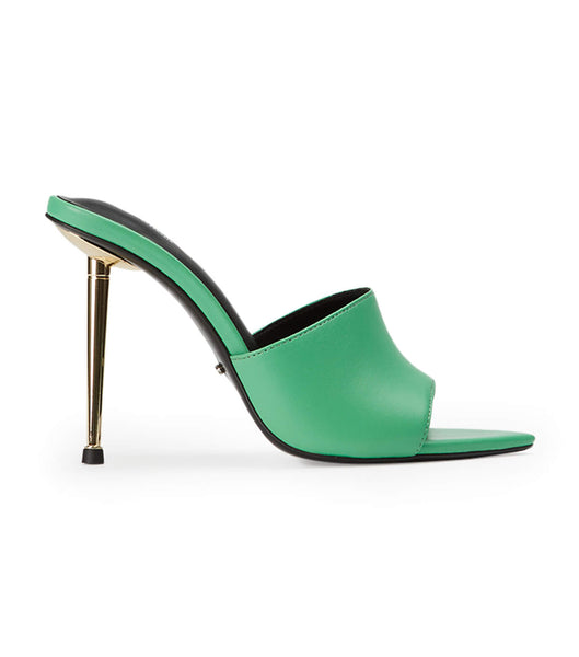 Green Tony Bianco Mylo Acid Green 10.5cm Event Heels | ILJKU62946