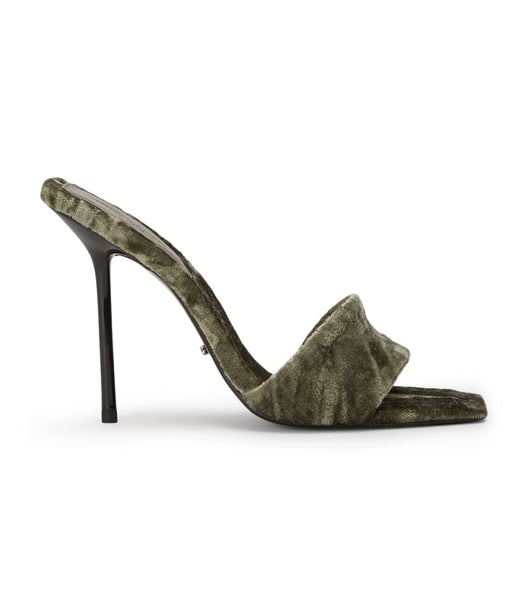 Green Tony Bianco Natalie Envy Crush 10.5cm Event Heels | ILEAH54908