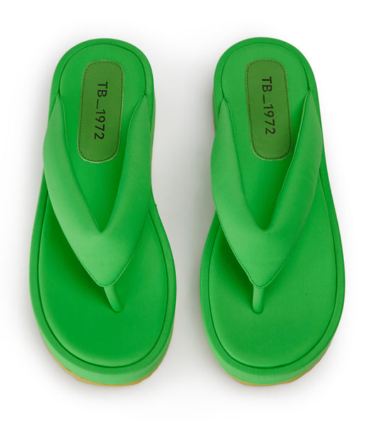 Green Tony Bianco Paris Neon 3.5cm Sandals | GILUC39513