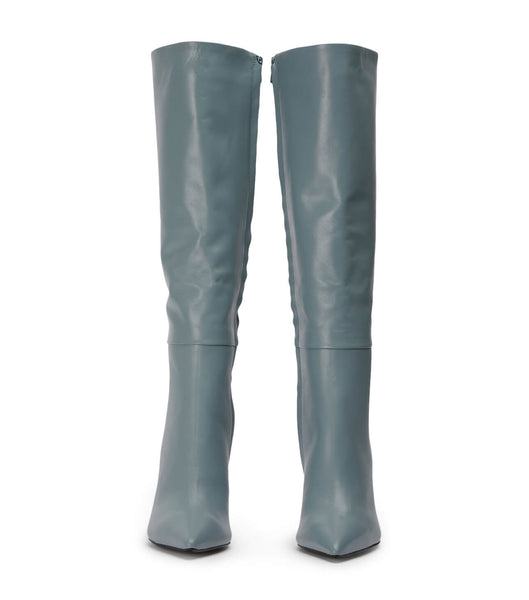 Grey Tony Bianco Apollo Steel Nappa 10.5cm Mid Calf Boots | BILSD52340