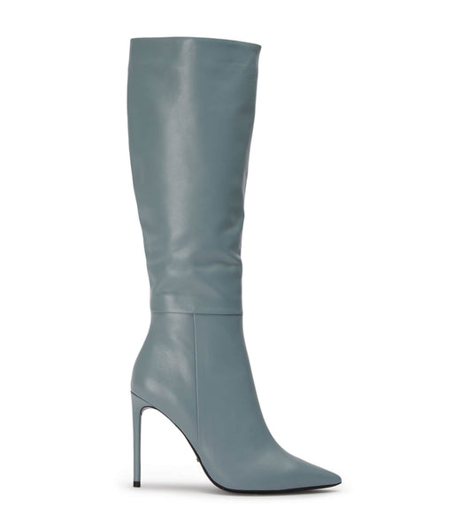 Grey Tony Bianco Apollo Steel Nappa 10.5cm Mid Calf Boots | BILSD52340