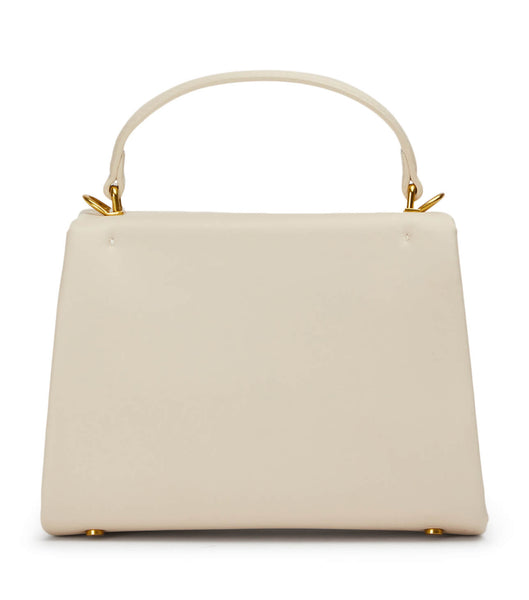 Light Yellow Tony Bianco Eve Vanilla Leather Mini Handbags Accessories | ILCIF47027