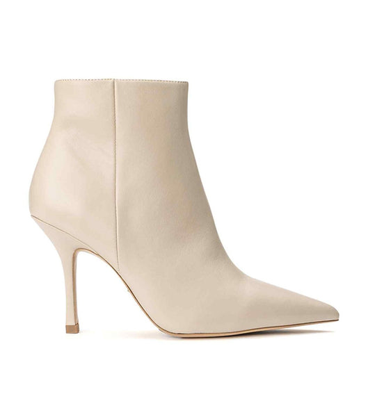 Light Yellow Tony Bianco Keanu Vanilla Nappa 9.5cm Ankle Boots | ILJZR50420