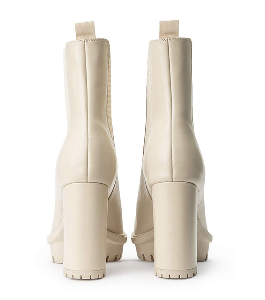 Light Yellow Tony Bianco Sammy Vanilla Capretto 10cm Heeled Boots | DILKV76798