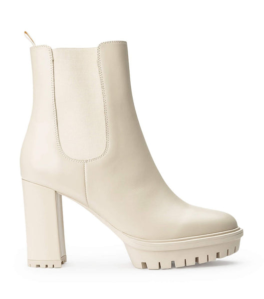 Light Yellow Tony Bianco Sammy Vanilla Capretto 10cm Ankle Boots | DILVO18573