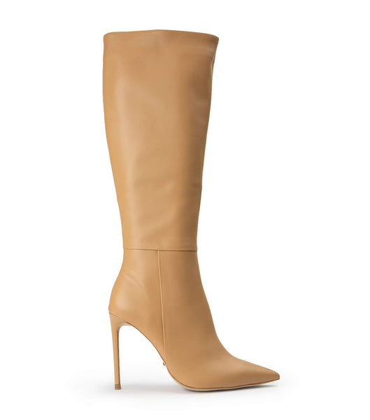 Orange Tony Bianco Apollo Honey Nappa 10.5cm Heeled Boots | ILNEJ22227