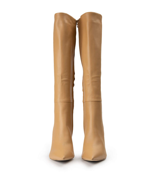 Orange Tony Bianco Apollo Honey Nappa 10.5cm Knee High Boots | ILXBR68085