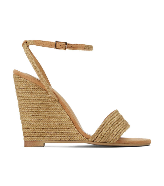 Orange Tony Bianco Gizmo Honey Jute 11cm Wedges | ILQCS29091