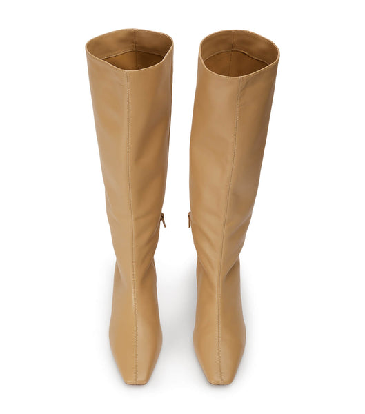 Orange Tony Bianco Vixon Honey Nappa 5cm Mid Calf Boots | AILWC83465