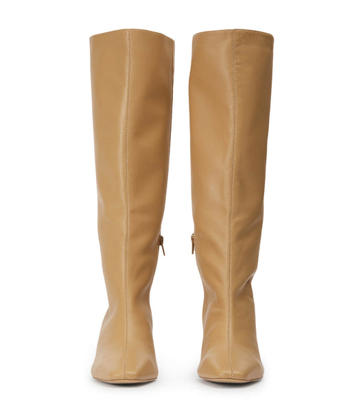 Orange Tony Bianco Vixon Honey Nappa 5cm Knee High Boots | ILJVR51879