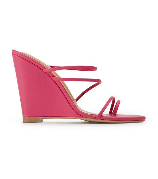 Pink Tony Bianco Gaia Acid Pink 11cm Wedges | ZILMJ83007