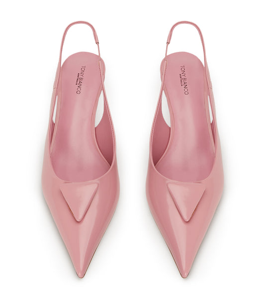 Pink Tony Bianco Kimmy Musk Hi Shine 4.5cm Court Shoes | ILCVG12956