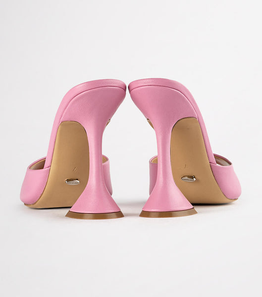 Pink Tony Bianco Marcel Musk Nappa 10.5cm Bridal Heels | DILVO44860