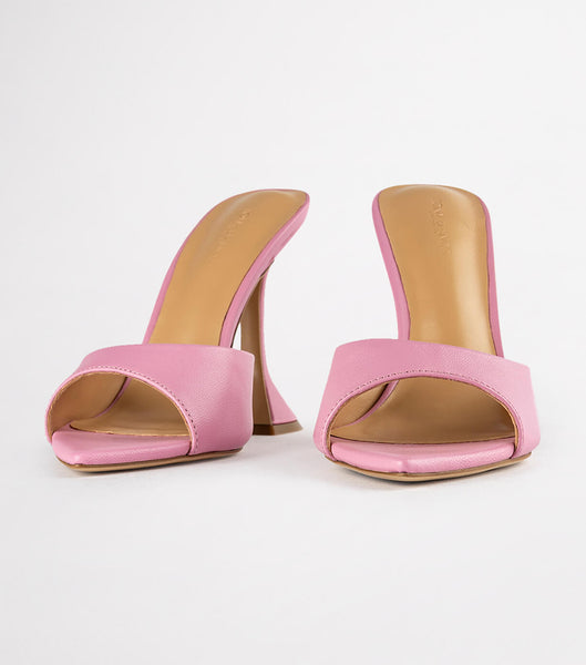 Pink Tony Bianco Marcel Musk Nappa 10.5cm Event Heels | DILVO54410