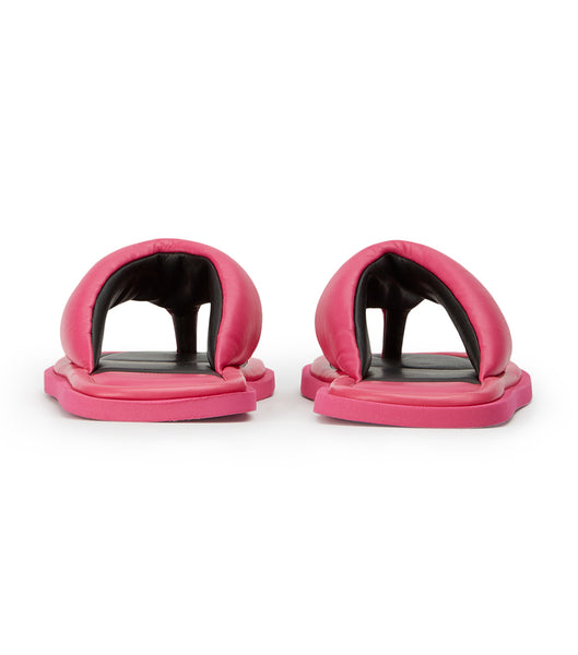 Pink Tony Bianco Nikki Acid Pink Slides | PILQX66902